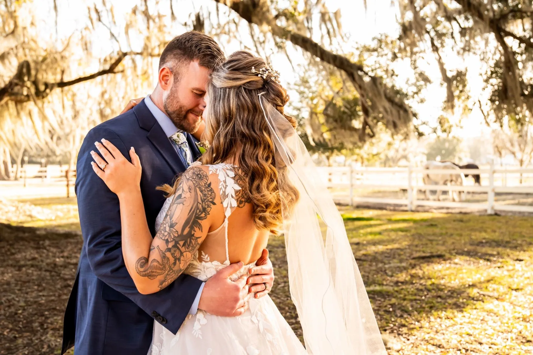Couple at a plantation